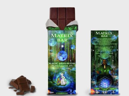 Matrix Mushroom Chocolate Bar