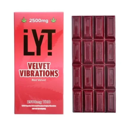 Lyt Velvet Vibrations Chocolate Bar 2500mg
