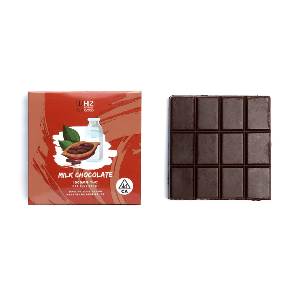 whiz_edibles_milk_chocolate_bar_1000mg_New-1.webp Whiz Edibles Milk Chocolate Bar - Image 1